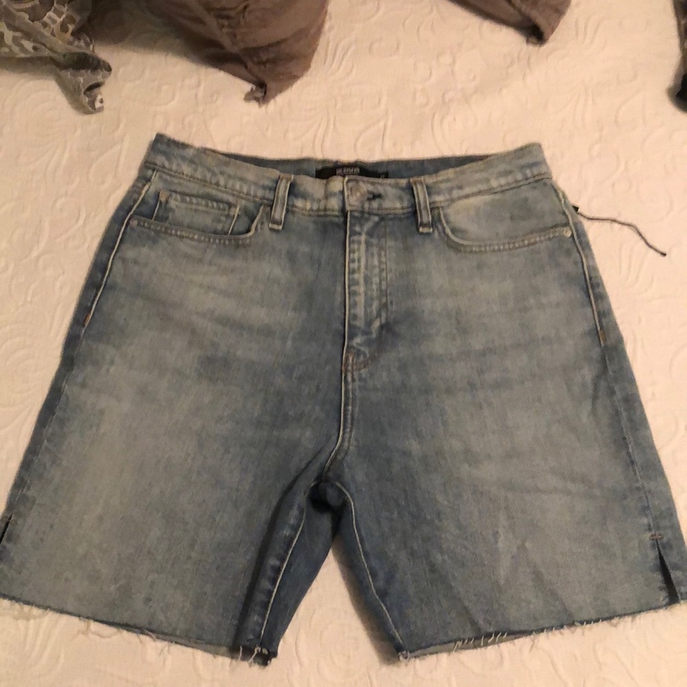 Hudson Hana Denim Biker Shorts